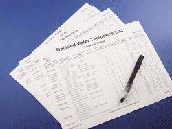 telephone list photo